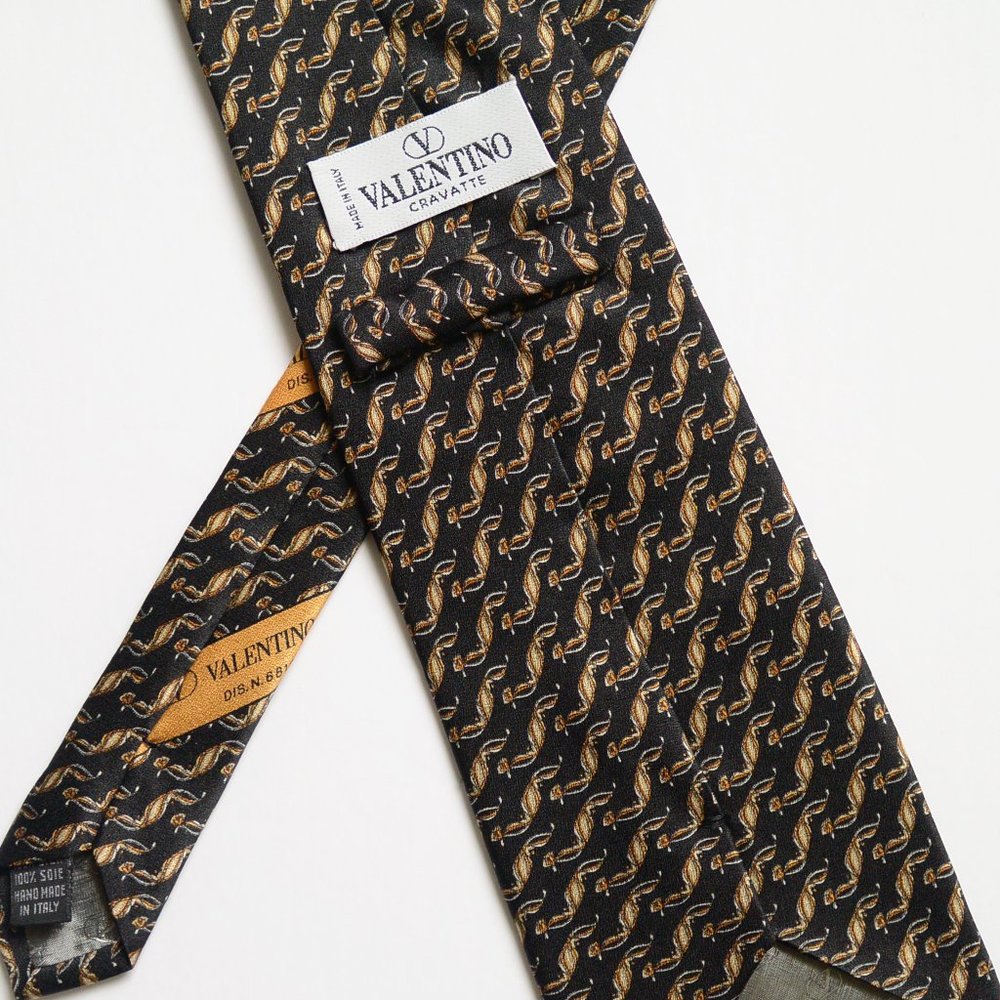 VALENTINO - Ribbon Motif Tie